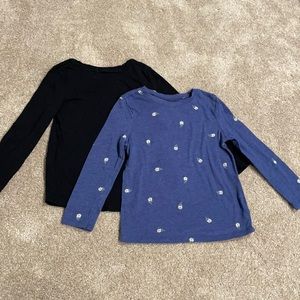 Old Navy Toddler long sleeve tee bundle 4T